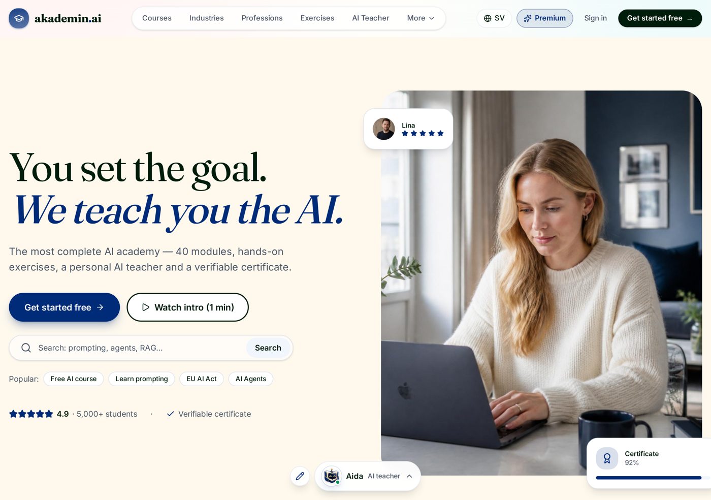 Akademin AI — Sveriges AI-akademi